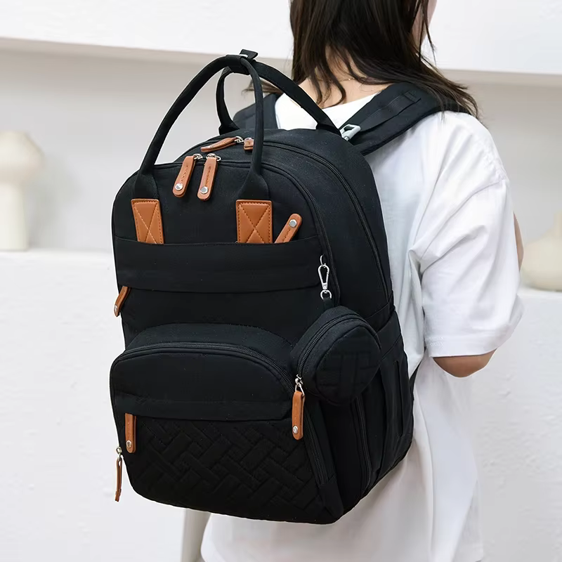 Nappy Backpack – Spacious, Includes Change Mat & USB Port, Fits 15.6” Laptop