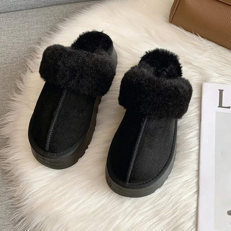 Walkcover Women’s Winter Slippers – Plush Warmth & Anti-Slip Sole
