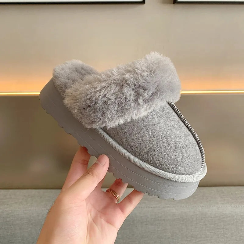 Walkcover Women’s Winter Slippers – Plush Warmth & Anti-Slip Sole