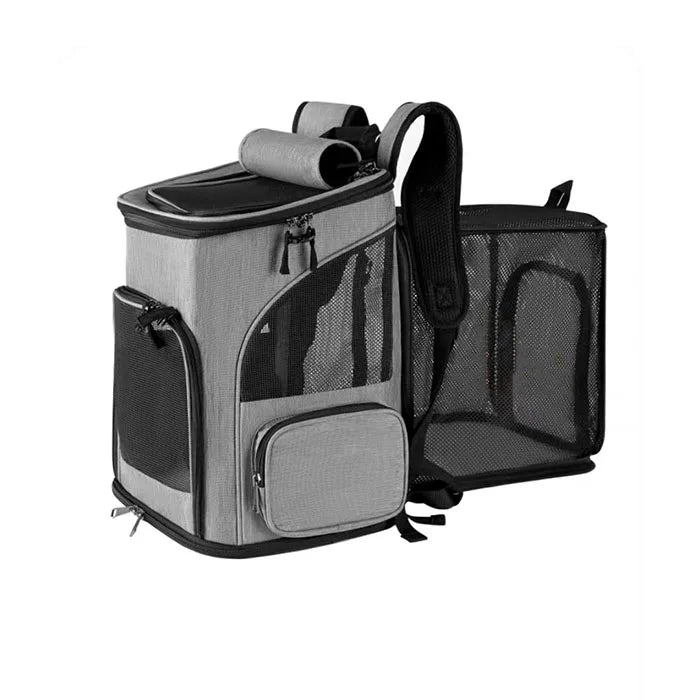 Pet Carrier Backpack – Breathable & Secure Travel Bag for Cats & Small Dogs (Up to 9 kg)