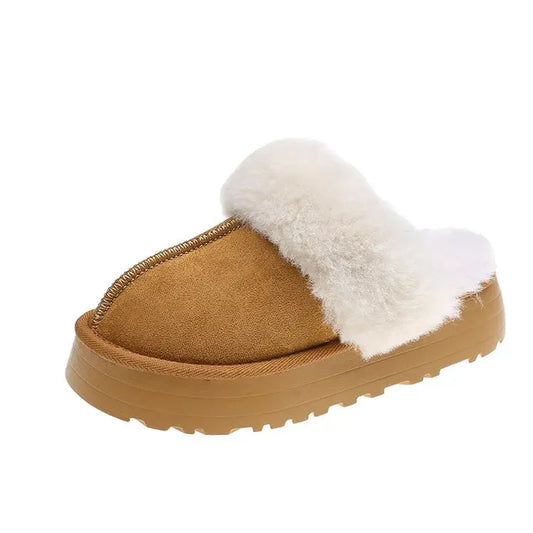Walkcover Women’s Winter Slippers – Plush Warmth & Anti-Slip Sole